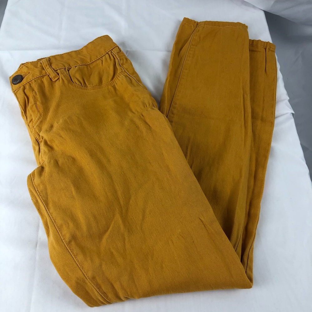 Refuge Womens Mustard Yellow Jeans Size 4